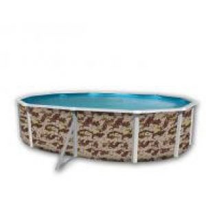 Piscine hors-sol Camouflage 550 x 366 x…
