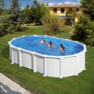 Piscine hors-sol Haiti 610 x 375 H132 cm -…