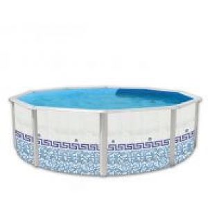 Piscine hors-sol Mosaïque Ø640 x H120 cm -…