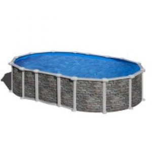 Piscine hors-sol Santorini 610 x 375 H132…