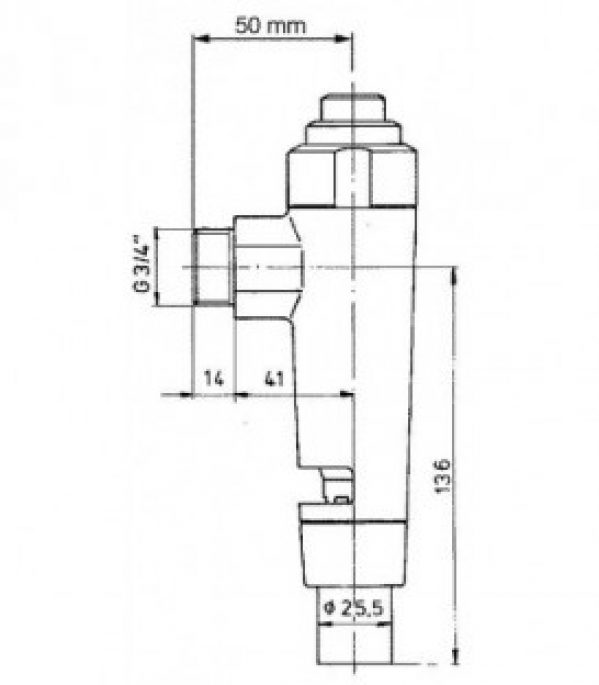 Piston de rechange pour chasse d&rsquo;eau Twimat (93 018 27)