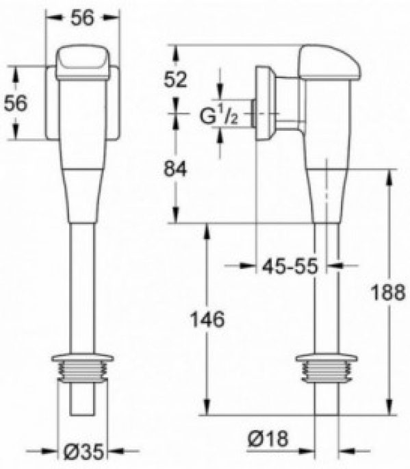 Piston Grohe complet 43450000