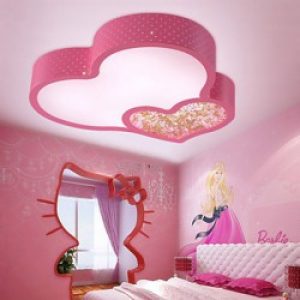 Plafonnier LED forme Coeur pour Chambre d’enfant