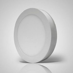 Plafonnier Rond Blanc en Aluminium