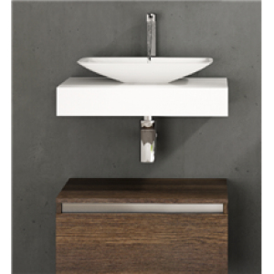 Plan de toilette pour support de lavabo Surface…