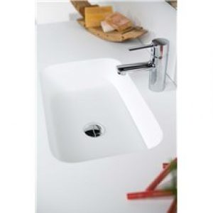 Plan vasque sur mesure (1 bac) GEL COAT 5 cm b10