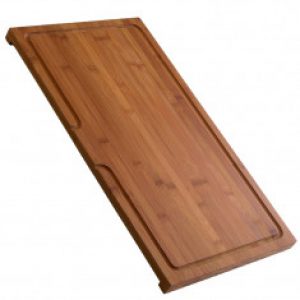 Planche à découper en bambou – L 300 x l 540 x P 25 mm – Aquatop