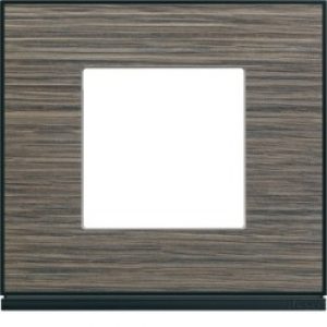 Plaque 1P pecan – APPAREILLAGE MURAL GALLERY HAGER WXP2402