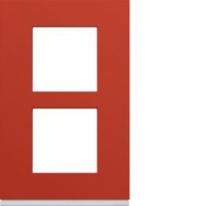 Plaque 2P V57 eglantine – APPAREILLAGE MURAL GALLERY HAGER WXP0622