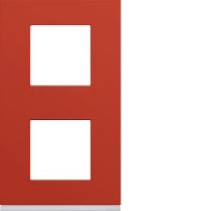 Plaque 2P V71 eglantine – APPAREILLAGE MURAL GALLERY HAGER WXP0642