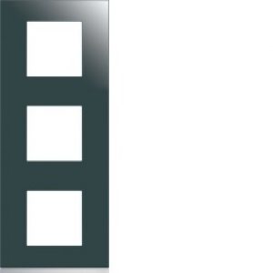 Plaque 3P V71 mirror glass – APPAREILLAGE MURAL GALLERY HAGER WXP5043