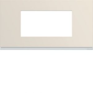 Plaque 4M E71 dune – APPAREILLAGE MURAL GALLERY HAGER WXP0304