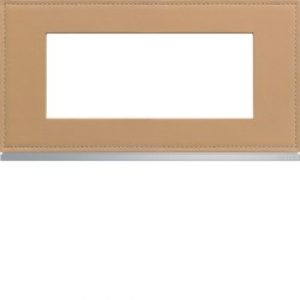 Plaque 5M E71 cord leather – APPAREILLAGE MURAL GALLERY HAGER WXP5105
