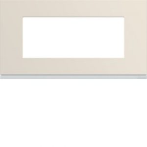 Plaque 5M E71 dune – APPAREILLAGE MURAL GALLERY HAGER WXP0305