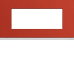 Plaque 5M E71 eglantine – APPAREILLAGE MURAL GALLERY HAGER WXP0605