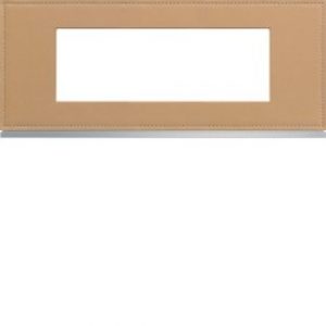 Plaque 6M E57 cord leather – APPAREILLAGE MURAL GALLERY HAGER WXP5106