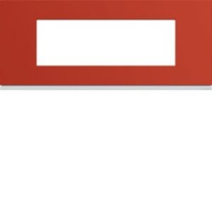 Plaque 6M E57 eglantine – APPAREILLAGE MURAL GALLERY HAGER WXP0606