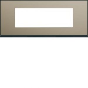 Plaque 6M E71 placage bronze – APPAREILLAGE MURAL GALLERY HAGER WXP2206