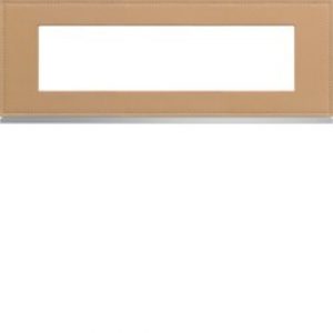 Plaque 8M E71 cord leather – APPAREILLAGE MURAL GALLERY HAGER WXP5108