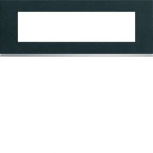 Plaque 8M E71 dark rock – APPAREILLAGE MURAL GALLERY HAGER WXP4408