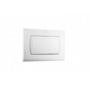 Plaque de commande double chasse pour WC suspendu IN WALL 62 Dual Blanc – ROCA A8901160B0