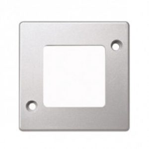 Plaque de finition 1 poste pour appareillage anti-vandalisme