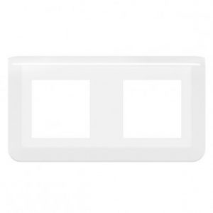 Plaque de finition horizontale Mosaic blanche – 2X2 modules