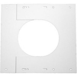 Plaque de finition tubage de chaudière à ventouse