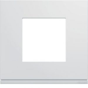 Plaque plast 1P pure – APPAREILLAGE MURAL GALLERY HAGER WXP0002