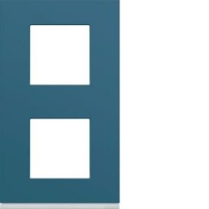 Plaque plastique 2P V71 river – APPAREILLAGE MURAL GALLERY HAGER WXP0742