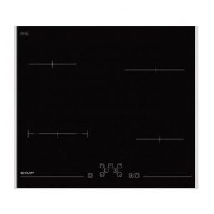 Plaque vitrocéramique noir Sharp KH6V08FT00