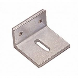 Platine équerre de suspension pour rail simple – série 130000