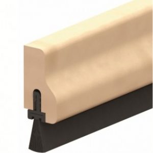 Plinthe en applique à brosse de bas de porte type HDS – B – Hêtre