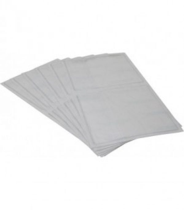 Pochettes autocollantes 11x11cm avec abattant, pour impression de protocole emballage 20 pieces