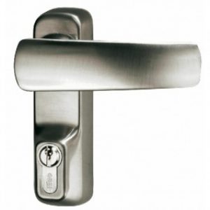 Poignée débrayable anti-vandalisme pour serrure antipanique Idea inox