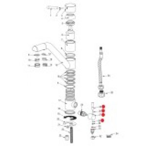 Poignée eau filtrée robinet Samoa – Noir