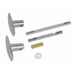 Poignées bouton universelles en aluminium