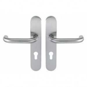 Poignées contre-coudées sur plaques – inox 304 – Ligne 19 type U