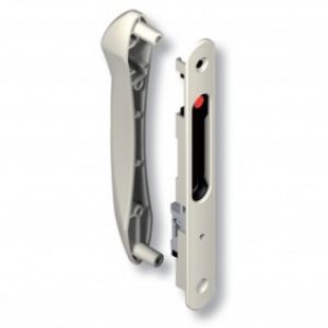 Poignées coquilles doubles – pour baie coulissante alu – Silene 6796