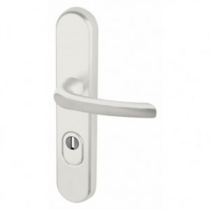 Poignées de porte aluminium sur plaques renforcées – Seku 2