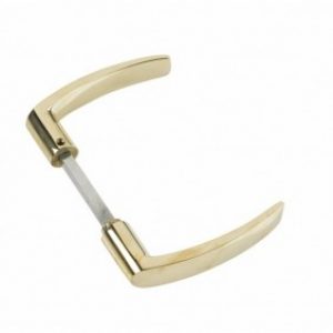 Poignées de porte rustiques – laiton poli – type 240