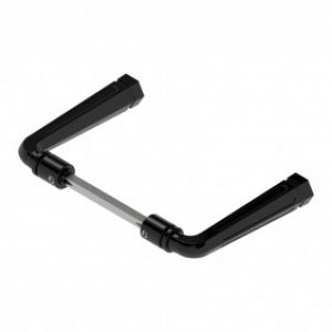 Poignées doubles en aluminium pour grille ou portail