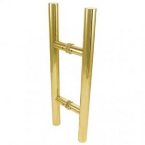 Poignées droite pour porte battante – bâton de maréchal – une paire