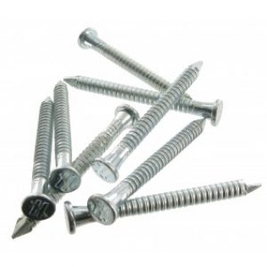 Pointes annelées électrozinguées CNA