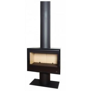 Poêle à bois – pour surface 120m2 – L70 x P35 x H36 cm – SL270