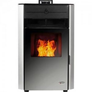 Poêle à granulés EPE-02A 8kw – à convection – avec écran digital et télécommande