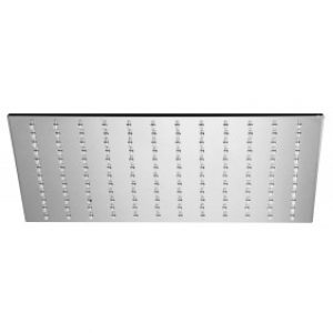 Pomme de douche carrée – métal – diamètre 200 mm