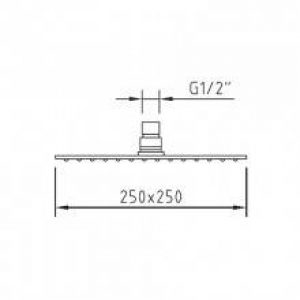 Pomme haute Slim Inox Air 25×25