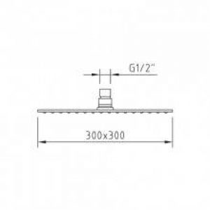 Pomme haute Slim Inox Air 30×30