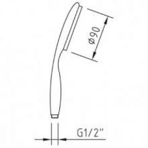 Pommeau de douche Nankai